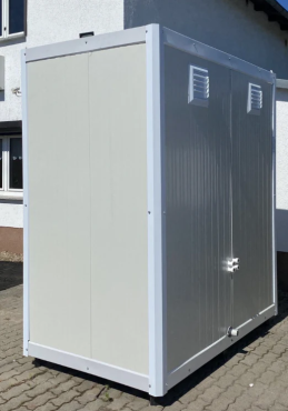 CONTENEDOR SANITARIO 1,30 x 2,05 M CON DUCHA DOBLE