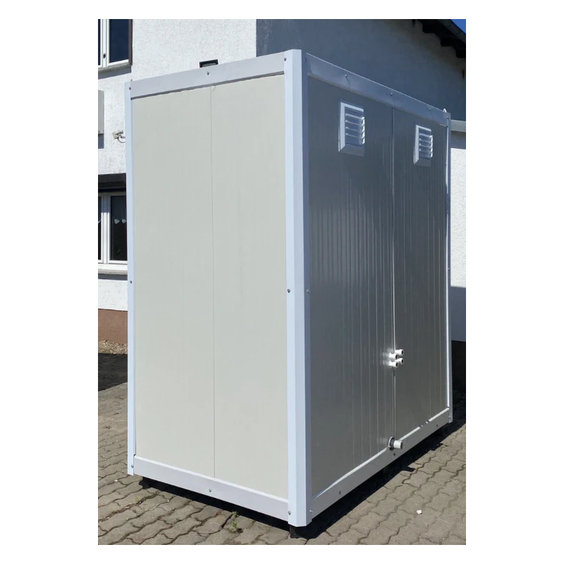 CONTENEDOR SANITARIO 1,30 x 2,05 M CON DUCHA DOBLE