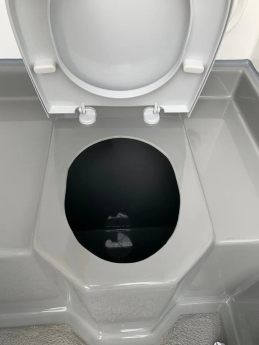 CONTENEDOR WC CON CISTERNA CABINA