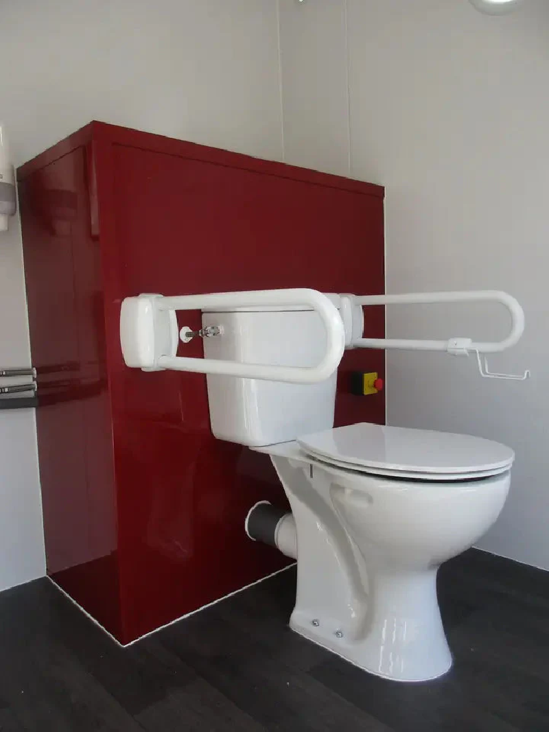 SANITARIO CONTENEDOR PARA DISCAPACITADOS