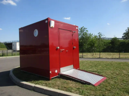 SANITARIO CONTENEDOR PARA DISCAPACITADOS