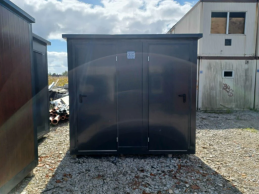 CONTENEDOR SANITARIO DOBLE 2 CABINAS 245x173x229