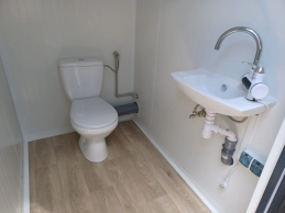 CONTENEDOR SANITARIO DOBLE 2 CABINAS 249x175x249