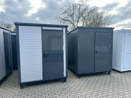 CONTENEDOR SANITARIO 2,00 x 2,00 M CON INODORO Y URINARIO