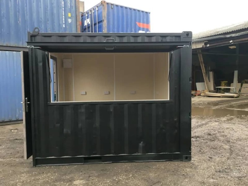 CONTENEDOR DE ENVÍO DE 10 PIES PARA COMIDA/ HAMBURGUESA /CAFETERÍA