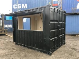 CONTENEDOR DE ENVÍO DE 10 PIES PARA COMIDA/ HAMBURGUESA /CAFETERÍA