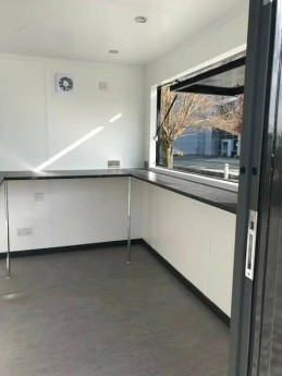 CONTENEDOR DE ENVÍO DE 10 PIES PARA COMIDA/ HAMBURGUESA /CAFETERÍA