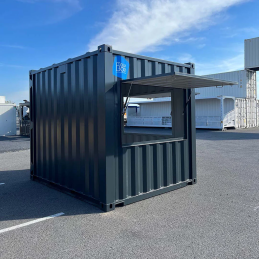 CONTENEDOR MARÍTIMO 10 PIES HC PERSONALIZADO