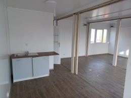 BUNGALOW CON INSTALACIONES SANITARIAS (50M2)