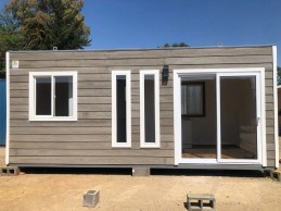 CABAÑA MODULAR 6x2,5MT 1 HABITACIÓN