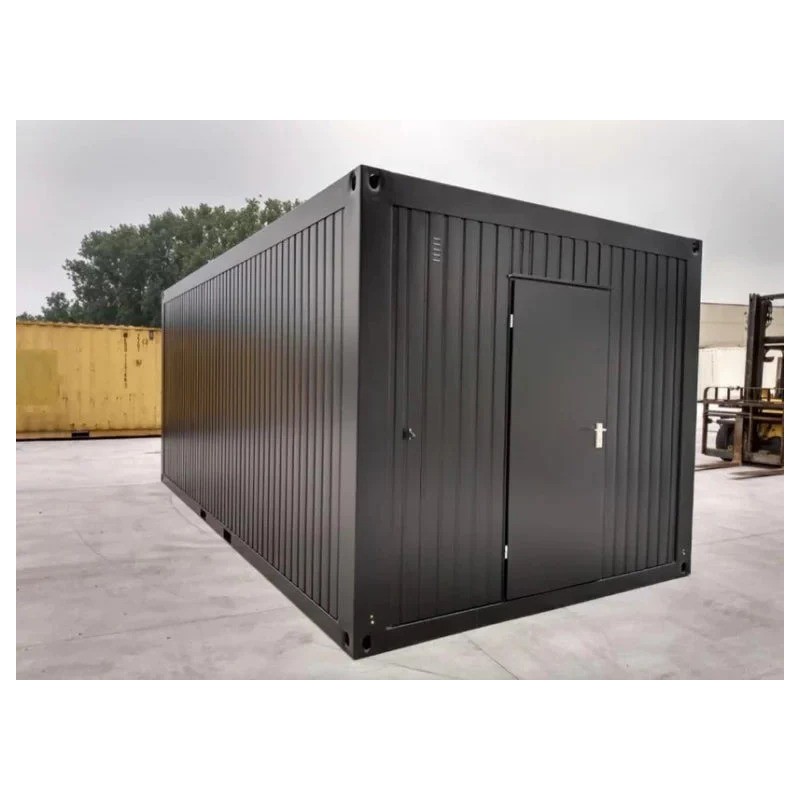 CONTENEDOR DE OFICINA NEGRO 6x3