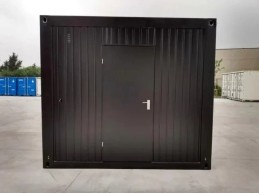 CONTENEDOR DE OFICINA NEGRO 6x3