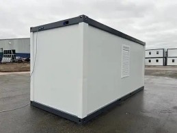 CONTENEDOR DE OFICINA ESTÁNDAR CON PUERTA CENTRAL