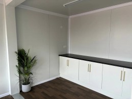 ESCRITORIO PORTÁTIL DE DOS COMPARTIMENTOS