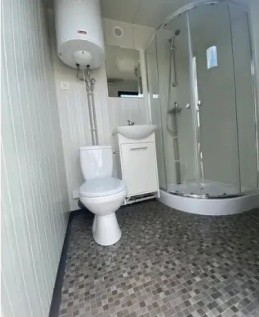 CONTENEDOR OFICINA 30 PIES CON ASEO COMPLETO