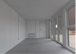 CONTENEDOR OFICINA 30 PIES CON ASEO COMPLETO