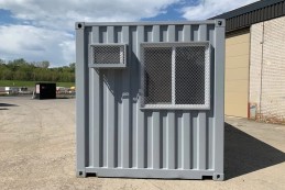 CONTENEDOR DE OFICINA MÓVIL DE 20 PIES