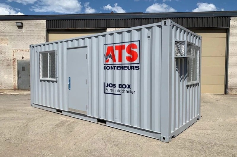 CONTENEDOR DE OFICINA MÓVIL DE 20 PIES