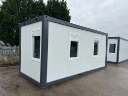 CONTENEDOR DE OFICINA ESTÁNDAR DE 3 VENTANAS