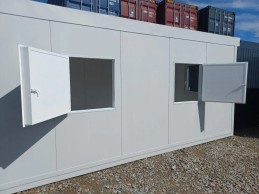 CONTENEDOR GASTRONÓMICO / TAQUILLA / VENTA / GUARDIA 2,5 X 6M