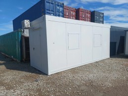 CONTENEDOR GASTRONÓMICO / TAQUILLA / VENTA / GUARDIA 2,5 X 6M