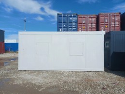 CONTENEDOR GASTRONÓMICO / TAQUILLA / VENTA / GUARDIA 2,5 X 6M