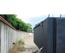 MINI CONTENEDOR DE PISCINA MÓVIL 5M25x2M55x1M26