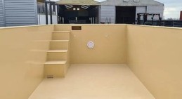 CONTENEDOR DE POLIPROPILENO PARA PISCINA 6,5X2,6 M