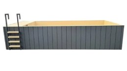 CONTENEDOR DE POLIPROPILENO PARA PISCINA 6,5X2,6 M