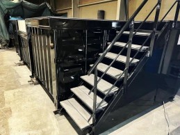 PISCINA CONTENEDOR DE 6 METROS NEGRO