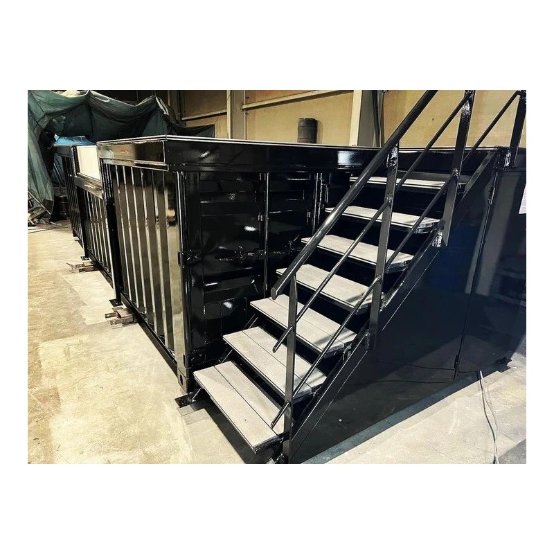 PISCINA CONTENEDOR DE 6 METROS NEGRO