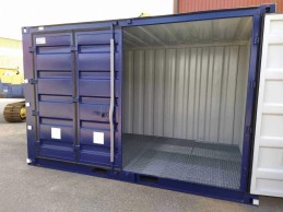 CONTENEDOR DE 4M CON DEPÓSITO DE DRENAJE