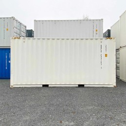 CONTENEDOR MARITIMO DE 20 PIES HC BlANCO ( SEMINUEVO)