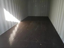 CONTENEDOR MARÍTIMO DE 20 PIES, BLANCO - NUEVO