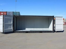 CONTENEDOR DE RESIDUOS PELIGROSOS DE 20 PIES CON APERTURA LATERAL - NUEVO