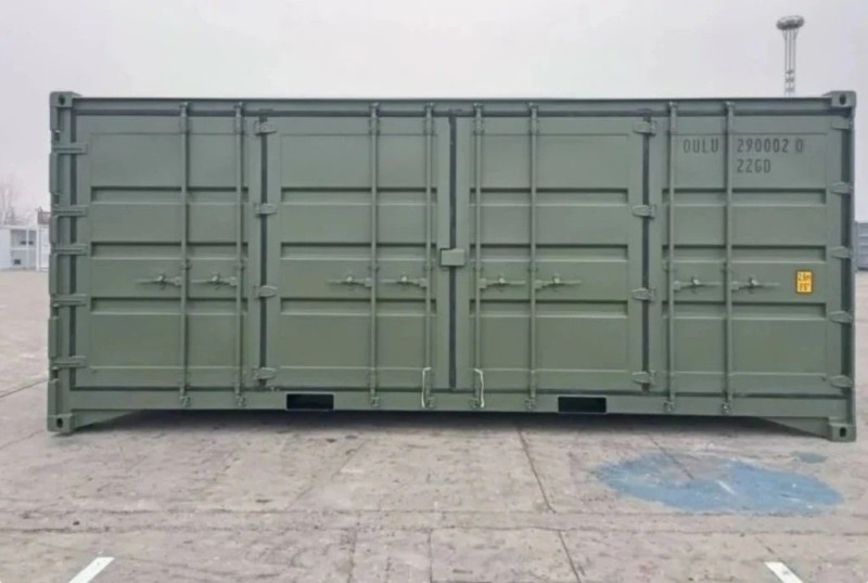 CONTENEDOR MARÍTIMO DE 20 PIES DNV CON ACCESO LATERALES COMPLETOS - NUEVO