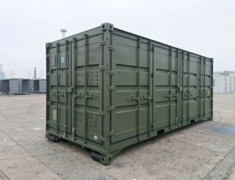 CONTENEDOR MARÍTIMO DE 20 PIES DNV CON ACCESO LATERALES COMPLETOS - NUEVO