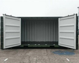 CONTENEDOR MARÍTIMO DE 20 PIES DNV CON ACCESO LATERALES COMPLETOS - NUEVO