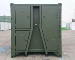 CONTENEDOR MARÍTIMO DE 20 PIES DNV CON ACCESO LATERALES COMPLETOS - NUEVO