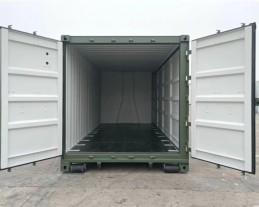 CONTENEDOR MARÍTIMO DE 20 PIES DNV CON ACCESO LATERALES COMPLETOS - NUEVO