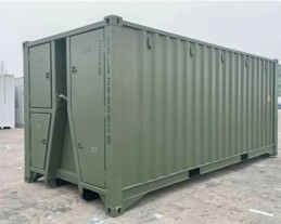 CONTENEDOR MARÍTIMO DE 20 PIES DNV CON ACCESO LATERALES COMPLETOS - NUEVO