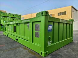 CONTENEDOR DE 20 PIES DNV 2.7-1 PARA ALTA MARINA CON TECHO ABIERTO DE MEDIA ALTURA - NUEVO