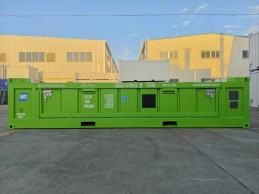 CONTENEDOR DE 20 PIES DNV 2.7-1 PARA ALTA MARINA CON TECHO ABIERTO DE MEDIA ALTURA - NUEVO