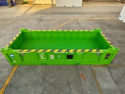 CONTENEDOR DE 20 PIES DNV 2.7-1 PARA ALTA MARINA CON TECHO ABIERTO DE MEDIA ALTURA - NUEVO