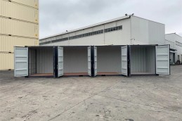 CONTENEDOR MARITIMO DE 40 PIES CUBO ALTO CON PUERTAS LATERALES - NUEVO