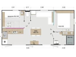 BUNGALOW RAPIDHOME LODGE 770