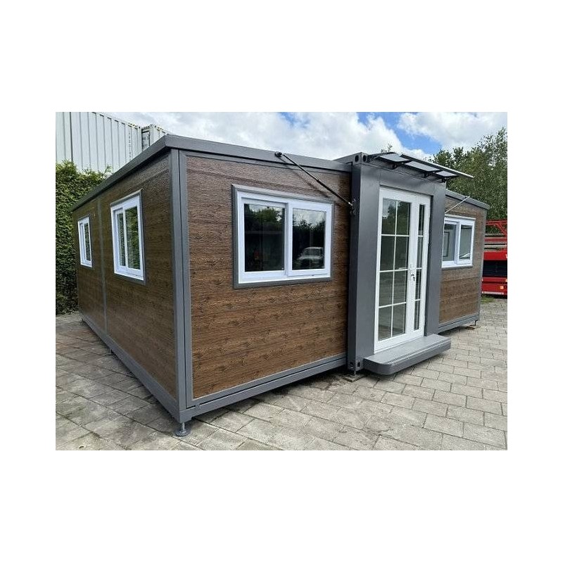 CONTENEDOR MÓVIL CON DOS DORMITORIOS Y COCINA