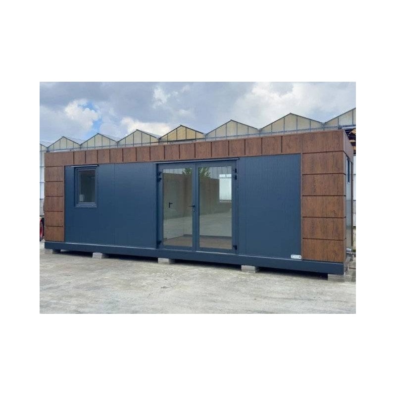 CASA/OFICINA CONTENEDOR DE 8X3 M – MODELO HELSINKI CON COCINA Y BAÑO